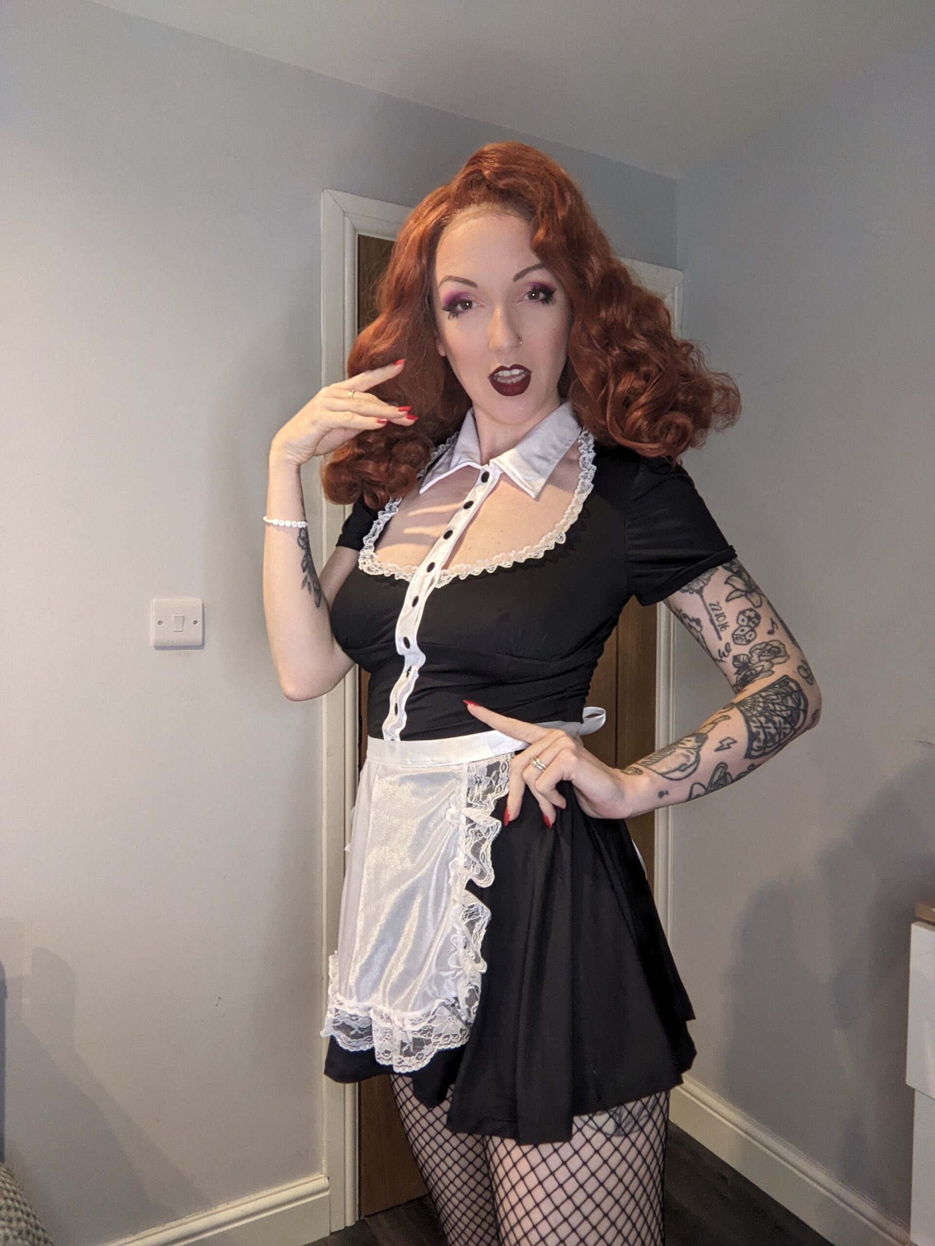 Bringing the Fun Miss Whishey Twist’s Maid Roleplay Look