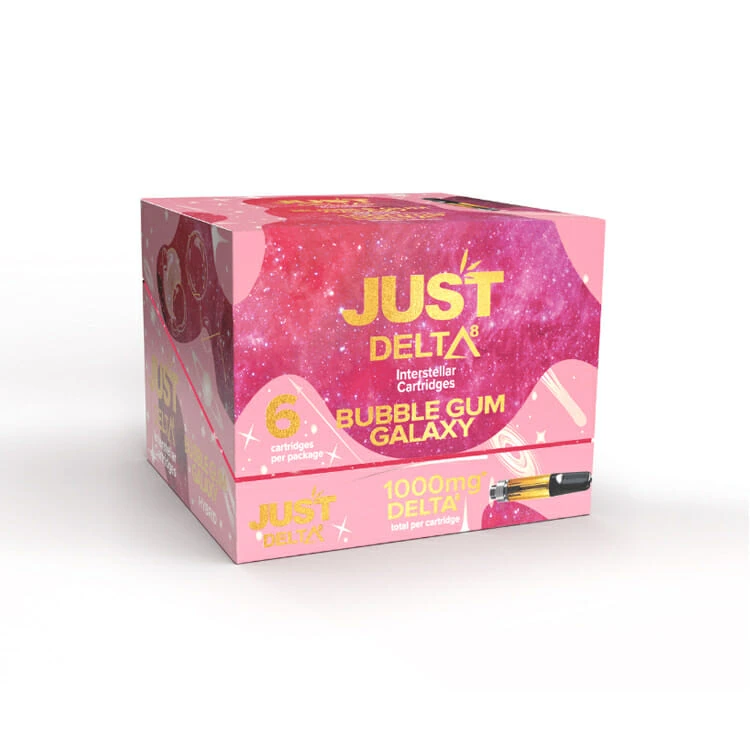 Delta 8 Cartridge 6-Pack Bubble Gum Galaxy