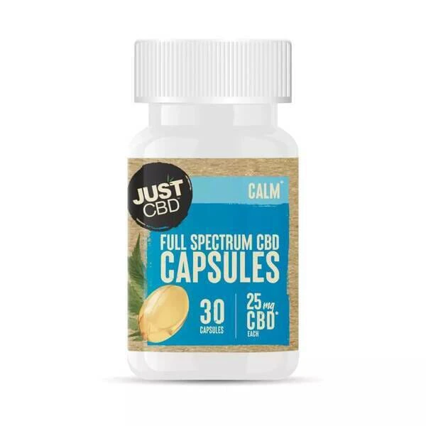 Full-Spectrum CBD Gel Capsules.